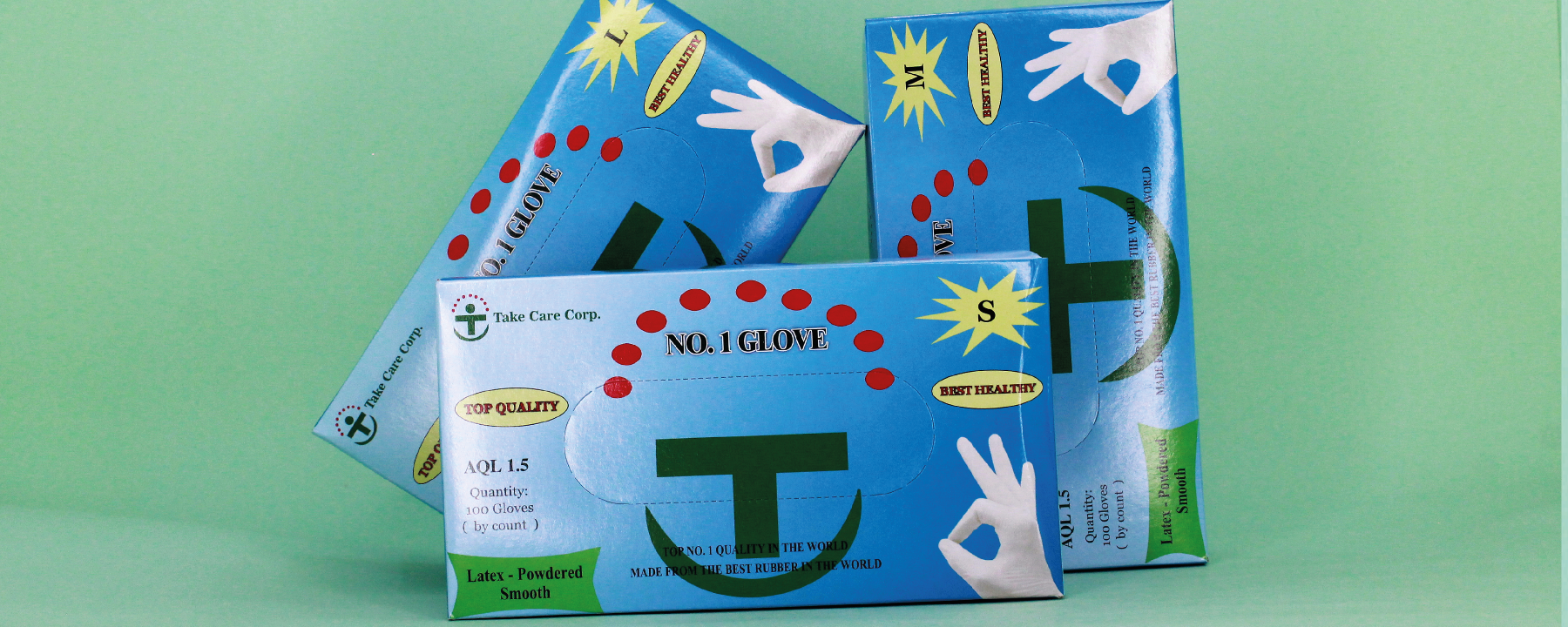 Latex Powdered Gloves