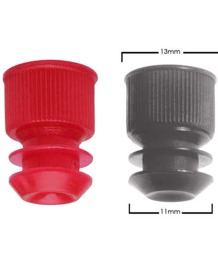 أغطية أنابيب اختبار 12 و16 ملم