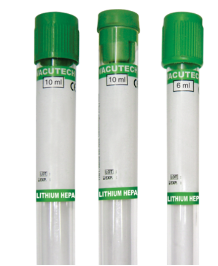 Lithium Heparin Blood
