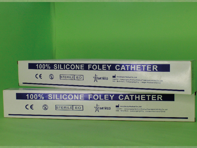 SILICONE FOLEY CATHETER. TWO-W